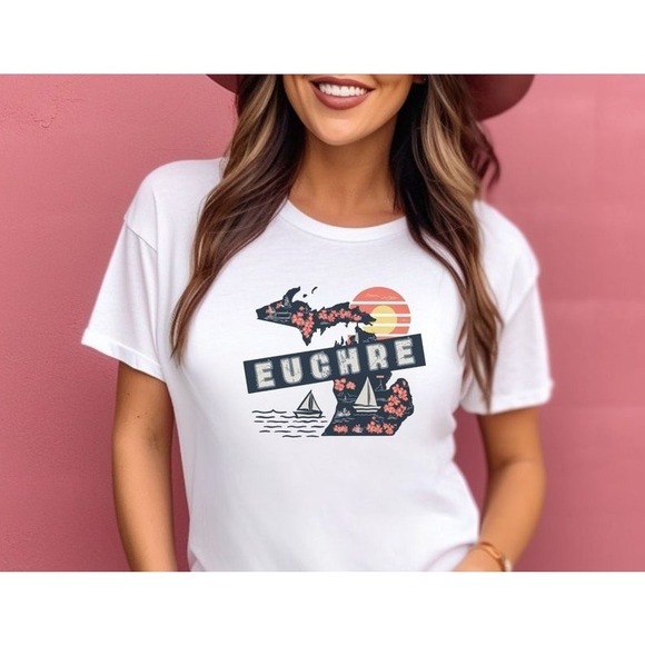 Other - Euchre Michigan Shirt, Michigan State Shirt, Michigan Shirt